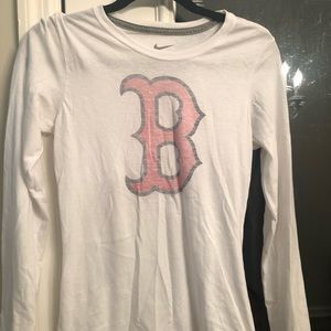 Nike long sleeve Boston Red Sox tee